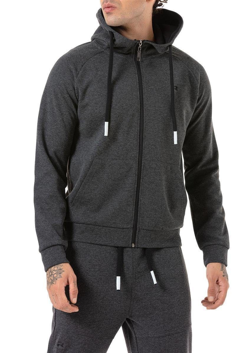 RedBridge Jogginganzug Red Bridge Herren Jogginganzug Sweat Jacke und Hose Set (2-tlg), Komfortabel