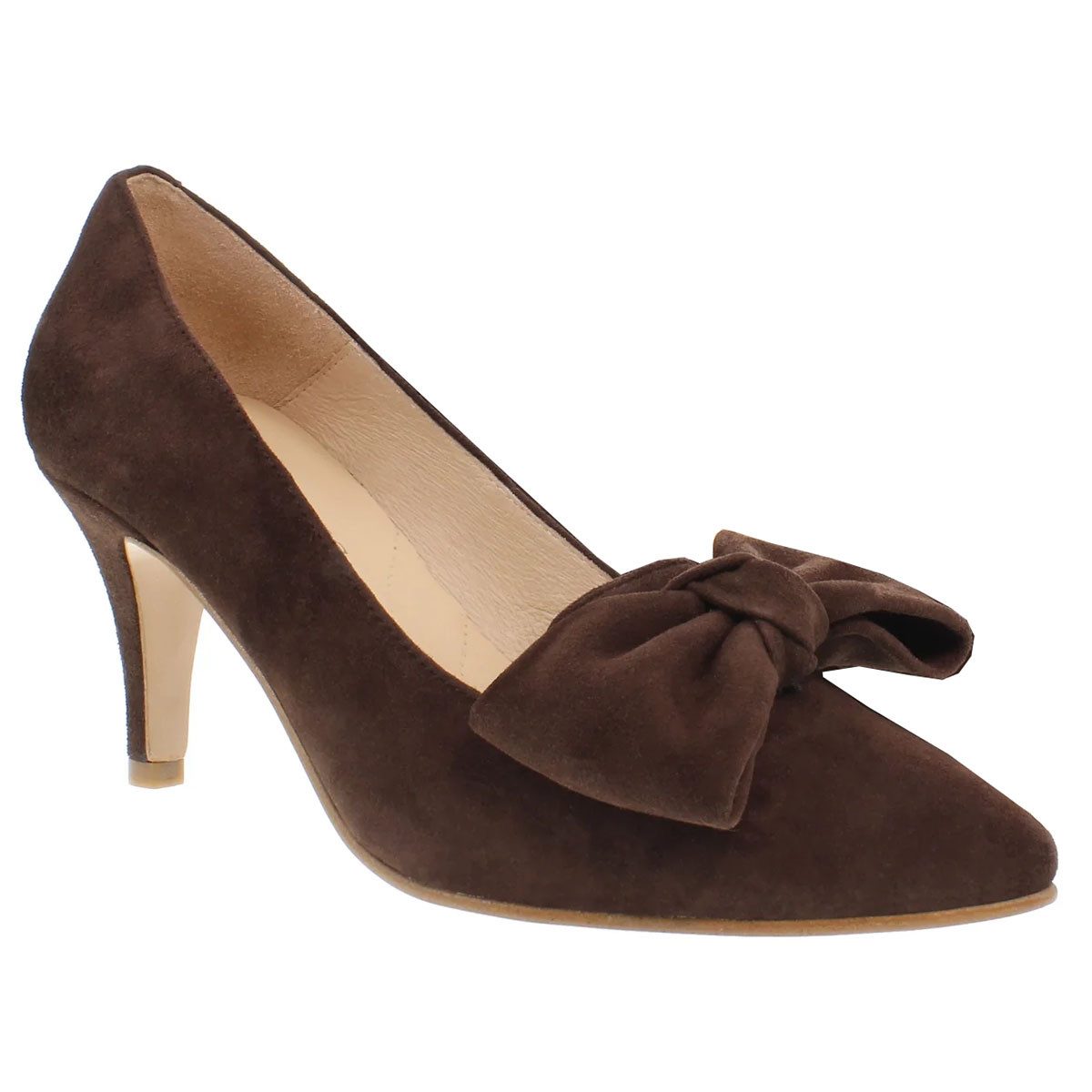 XAVER LUIS Schuhmanufaktur Pumps Mara Samtziege marone Pumps
