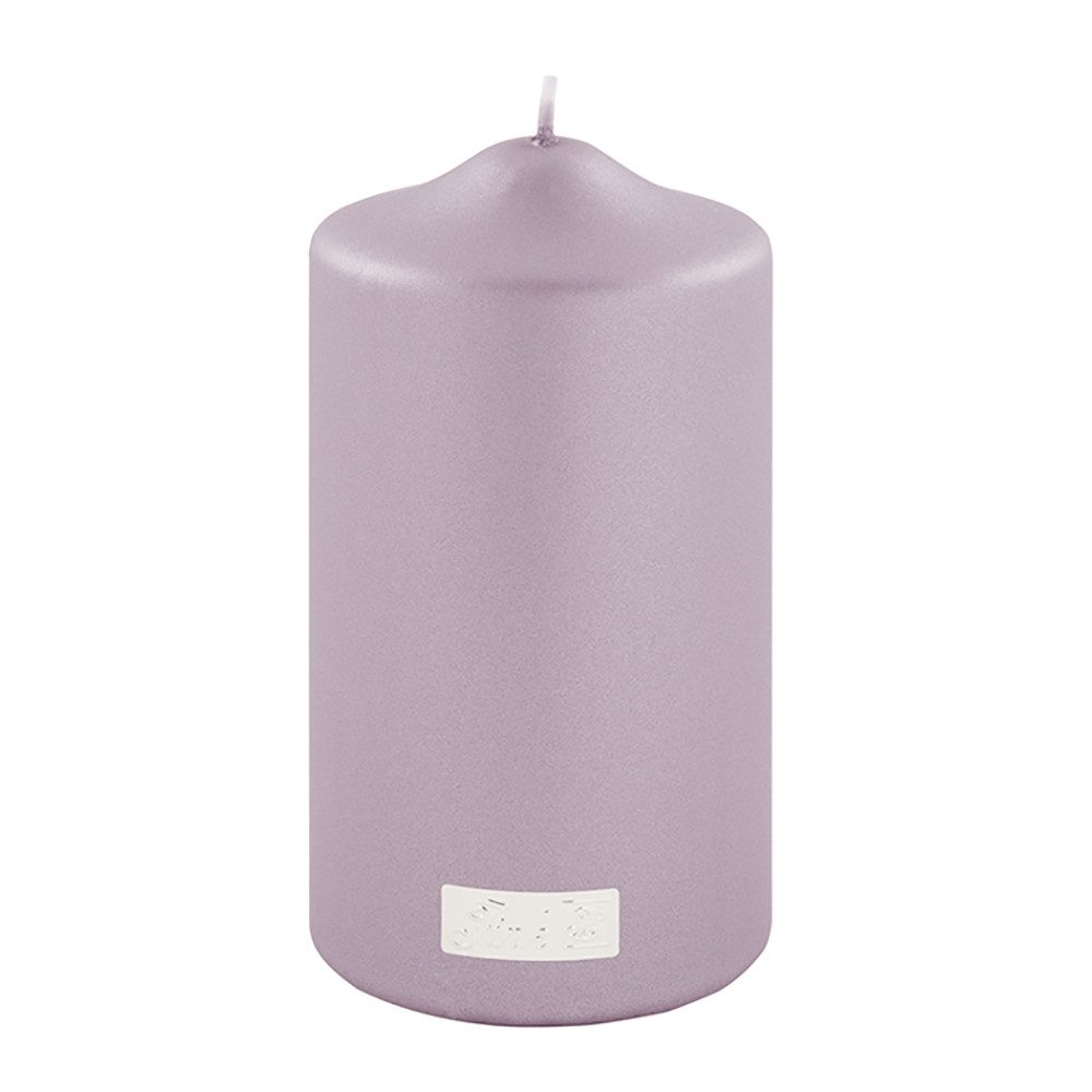 Fink Stumpenkerze FINK Stumpenkerze Candle - rose - H. 15cm x D. 8cm (1 Stück)