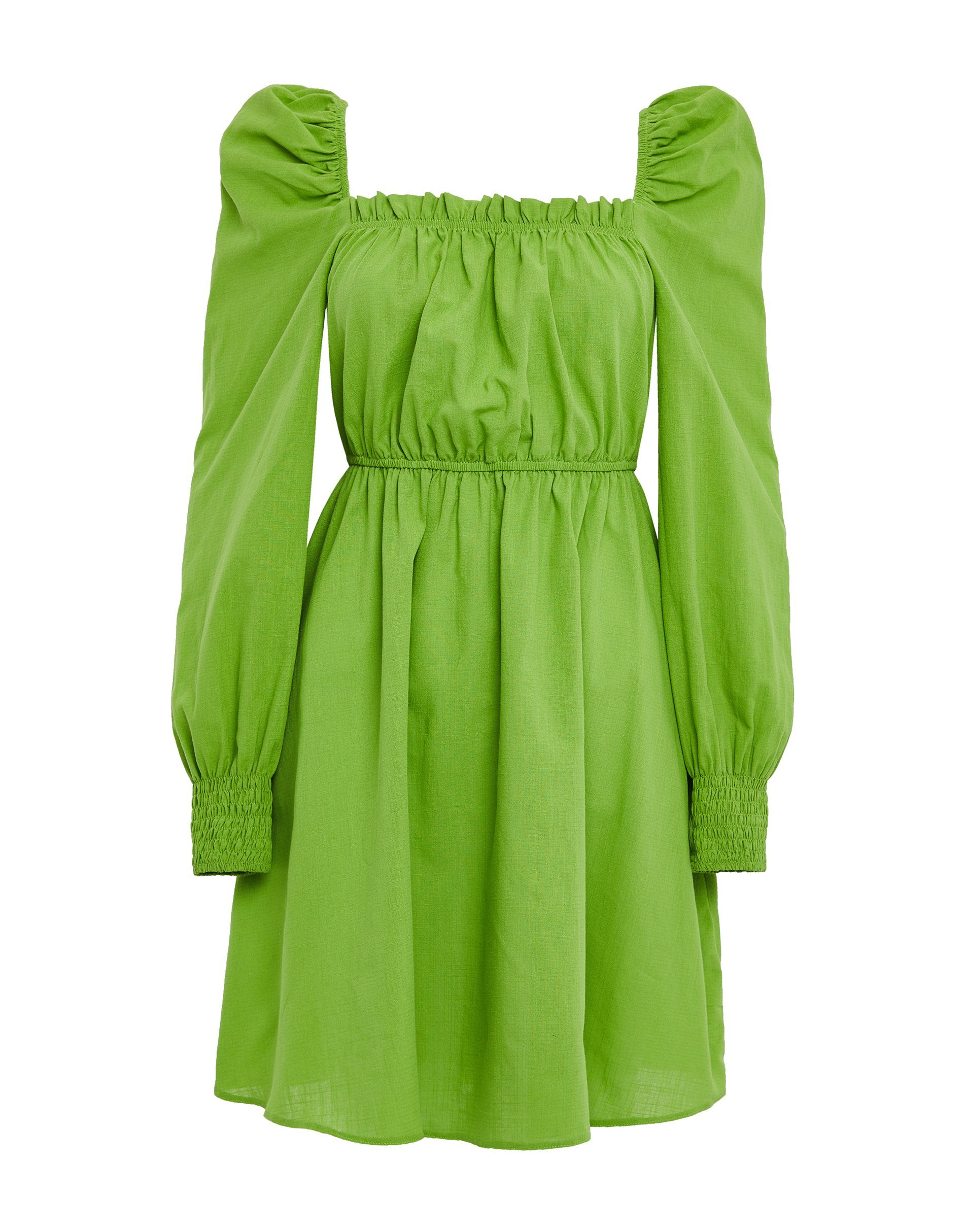 - Ghostt THB grün Threadbare Sommerkleid Green