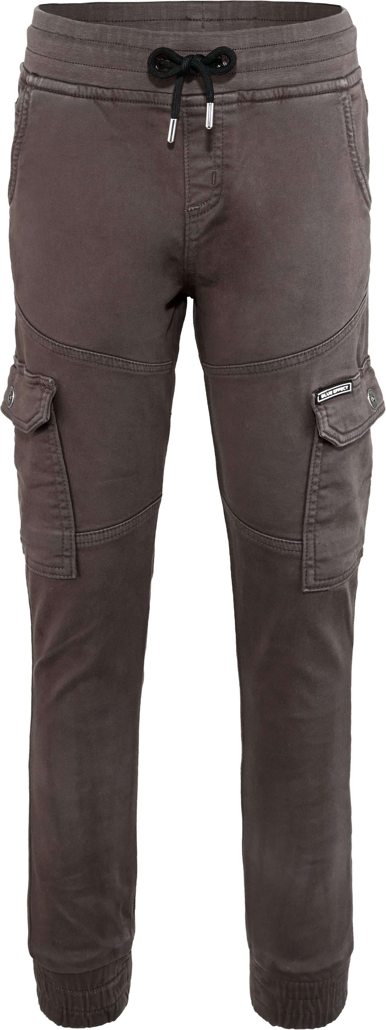 BLUE EFFECT Cargohose blue effect boys Streetwear Jogger Hose Jogginghose kaffee braun (1-tlg., kein Set)