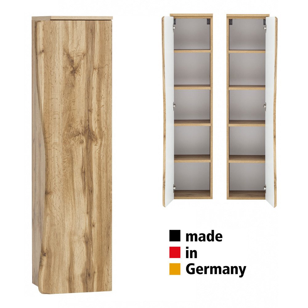 Lomadox Hochschrank KAHLA-03 Badezimmer in Wotan günstig online kaufen