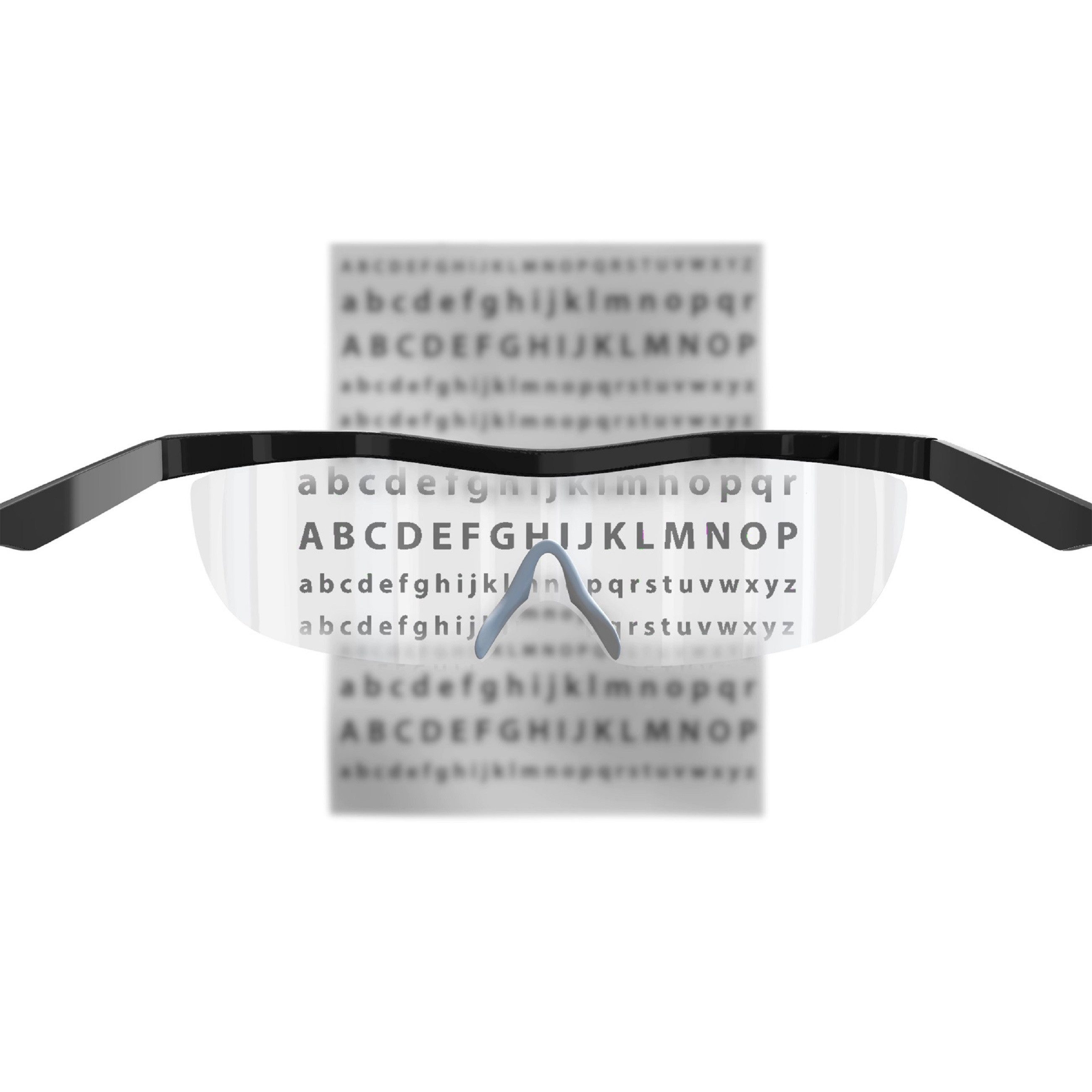 FALINGO Lupenbrille Vergrößerungsbrille Leselupe Lupe auf der Nase Vergrößerung auf 200%, inkl. Hardcase und Zubehör, Geeignet für Brillenträger, Beide Hände fr – Bild 5 von 5
