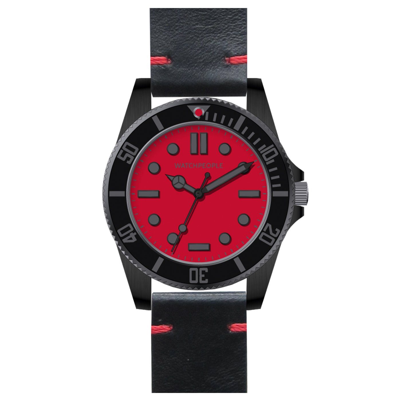 Watchpeople Quarzuhr BS Flat Iron WP BSG014-02