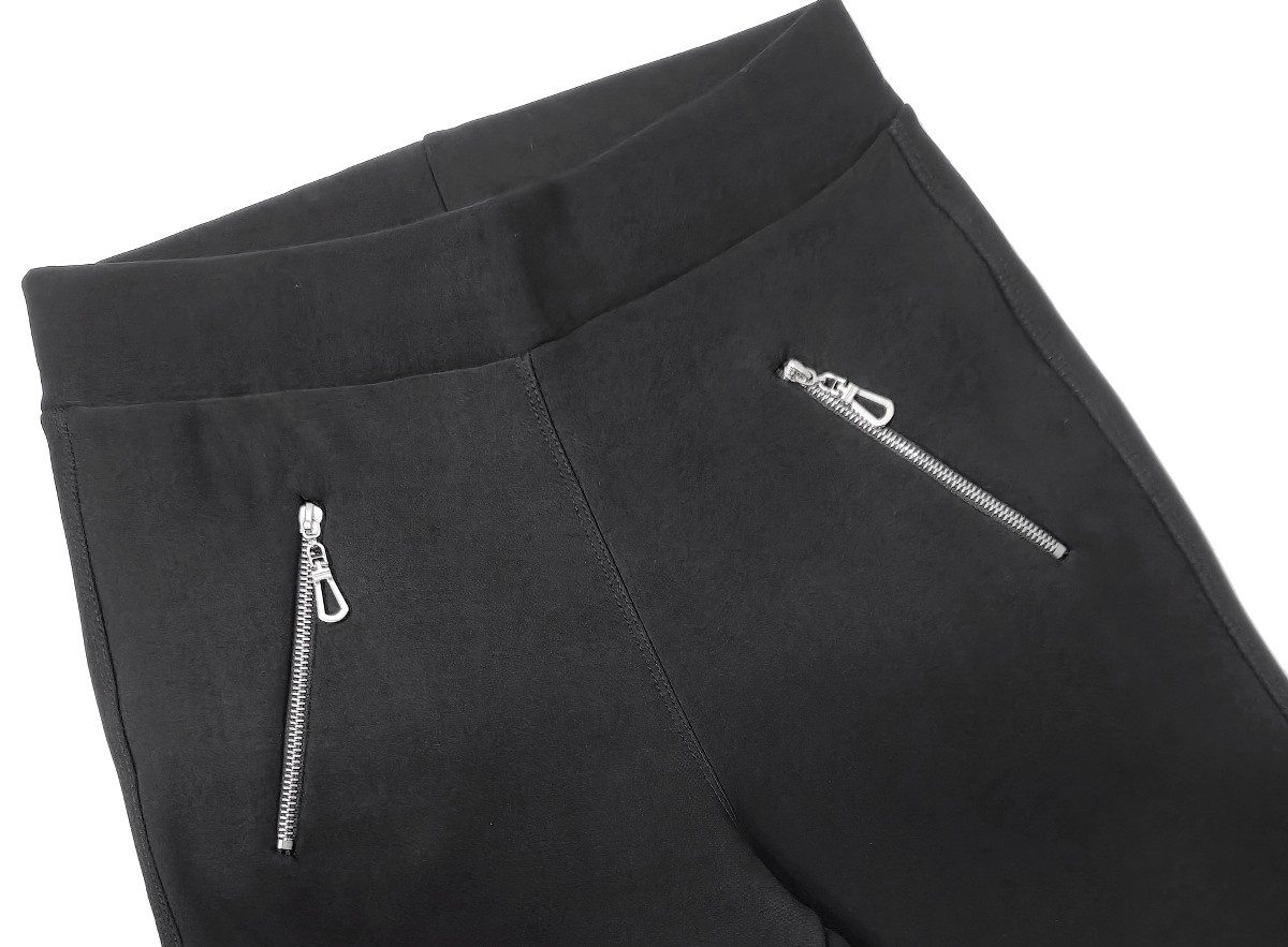 Schlupfhose Damen Schlupfhose Elegante Stoffhose Middle Waist Stretchhose