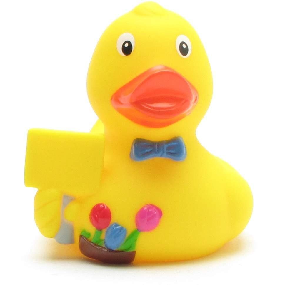 Duckshop Badespielzeug Stadtente - blanko - Badeente