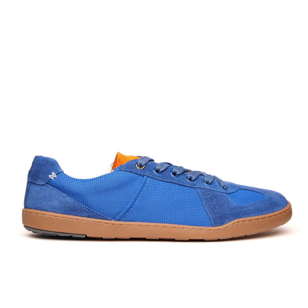 BLUSUN BLSN-204M blue Barfußschuh (1 Paar, flexible Barfußsohle) Leder & Textil