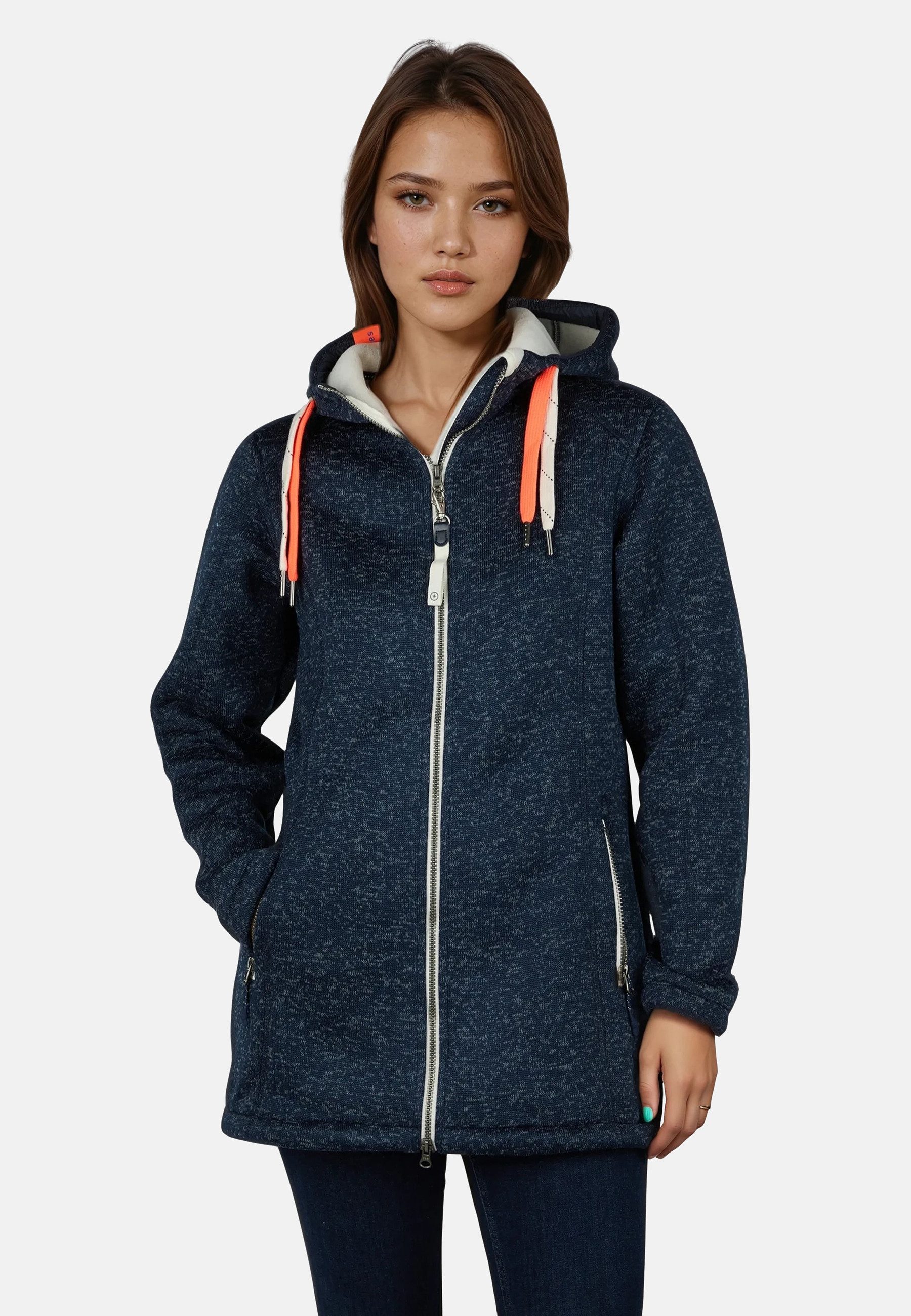 salzhaut Strickmantel TÄRGERN Damen Relaxed-Fit