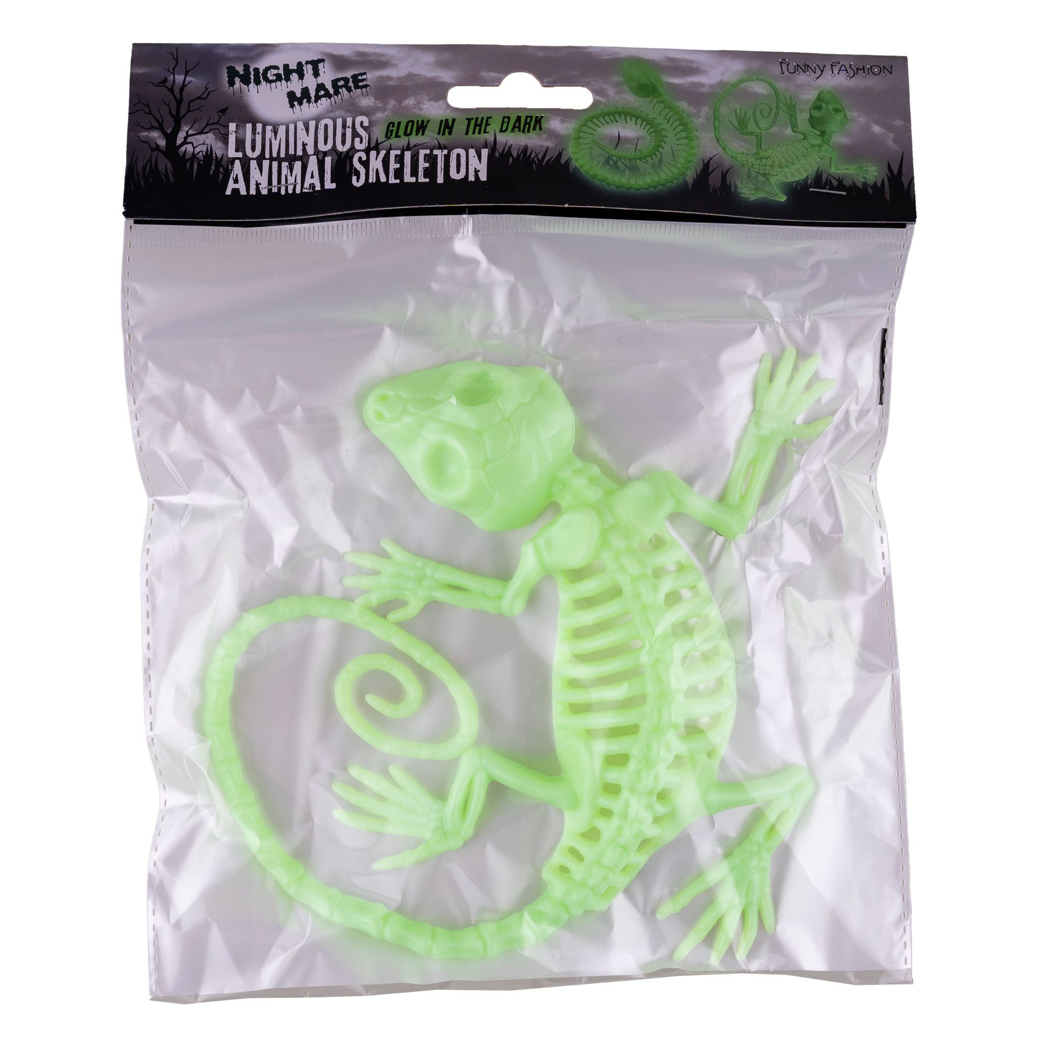 Funny Fashion Dekoobjekt Leuchtendes Tier Skelett nach Wahl - Glow in the D