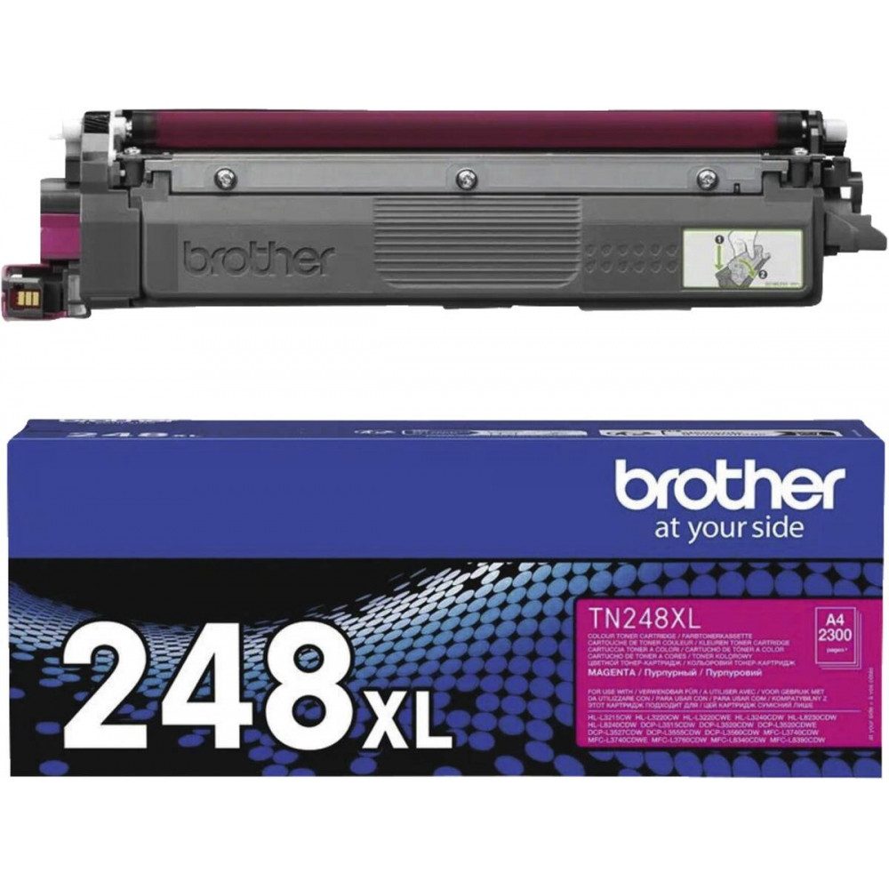 Brother TN-248XLM Magenta Toner. Druckertrommel