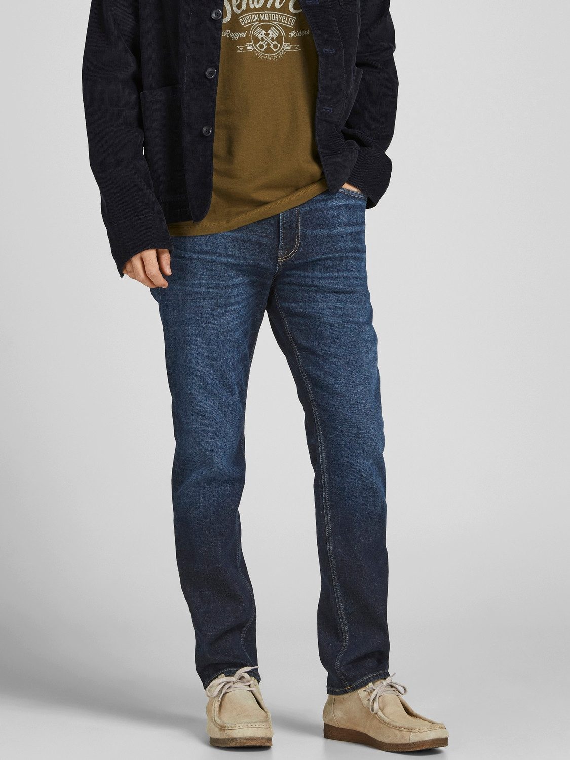 Jack & Jones Regular-fit-Jeans Herren Jeans günstig online kaufen