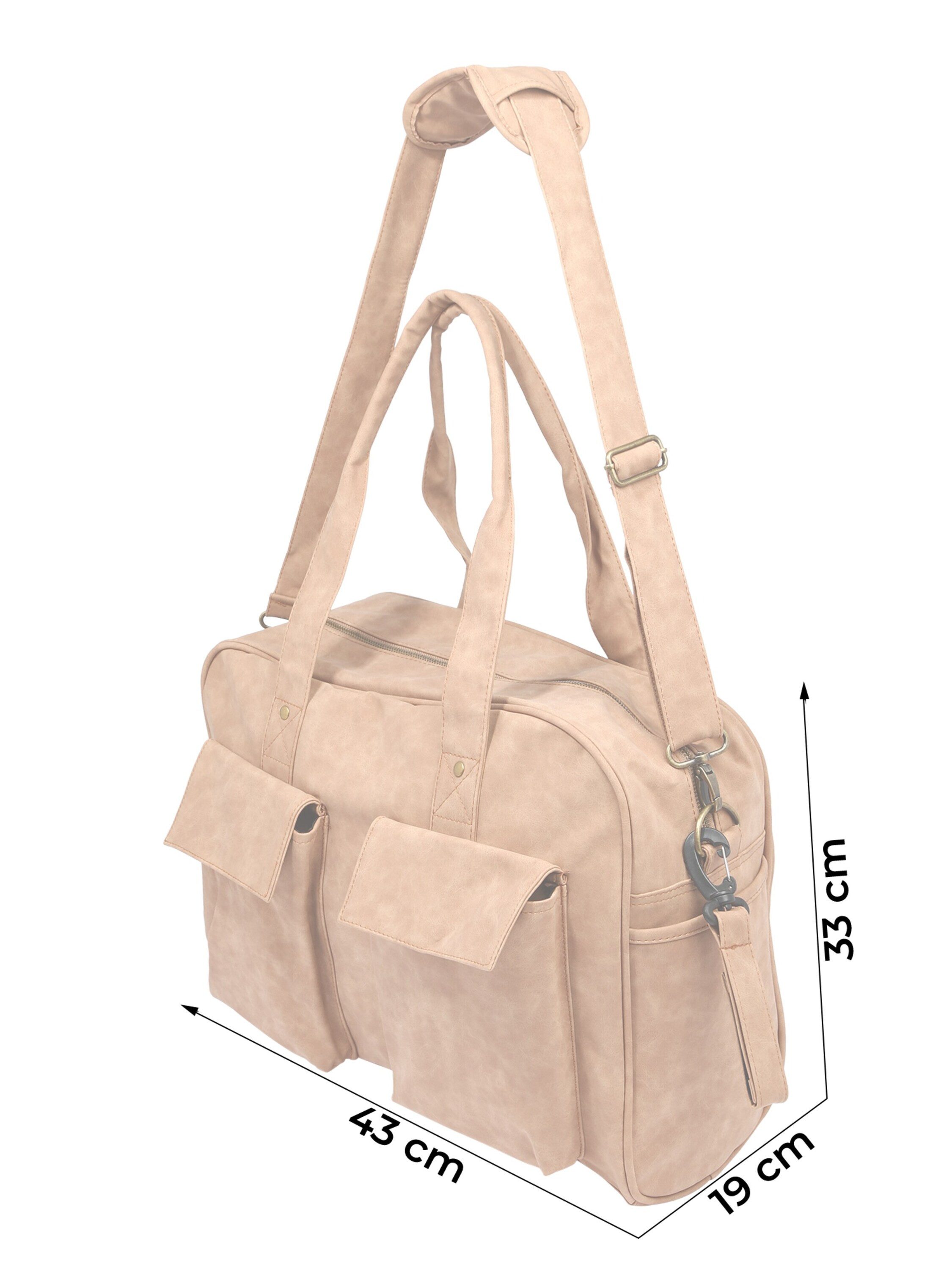 Mamalicious Wickeltasche (1-tlg), Aufgesetzte Taschen