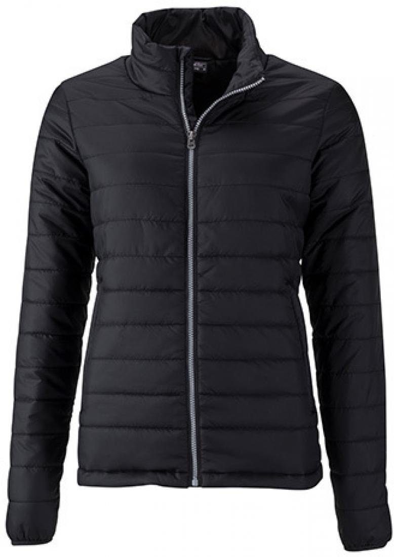 James & Nicholson Outdoorjacke Ladies` Padded Jacket / Taillierter Schnitt