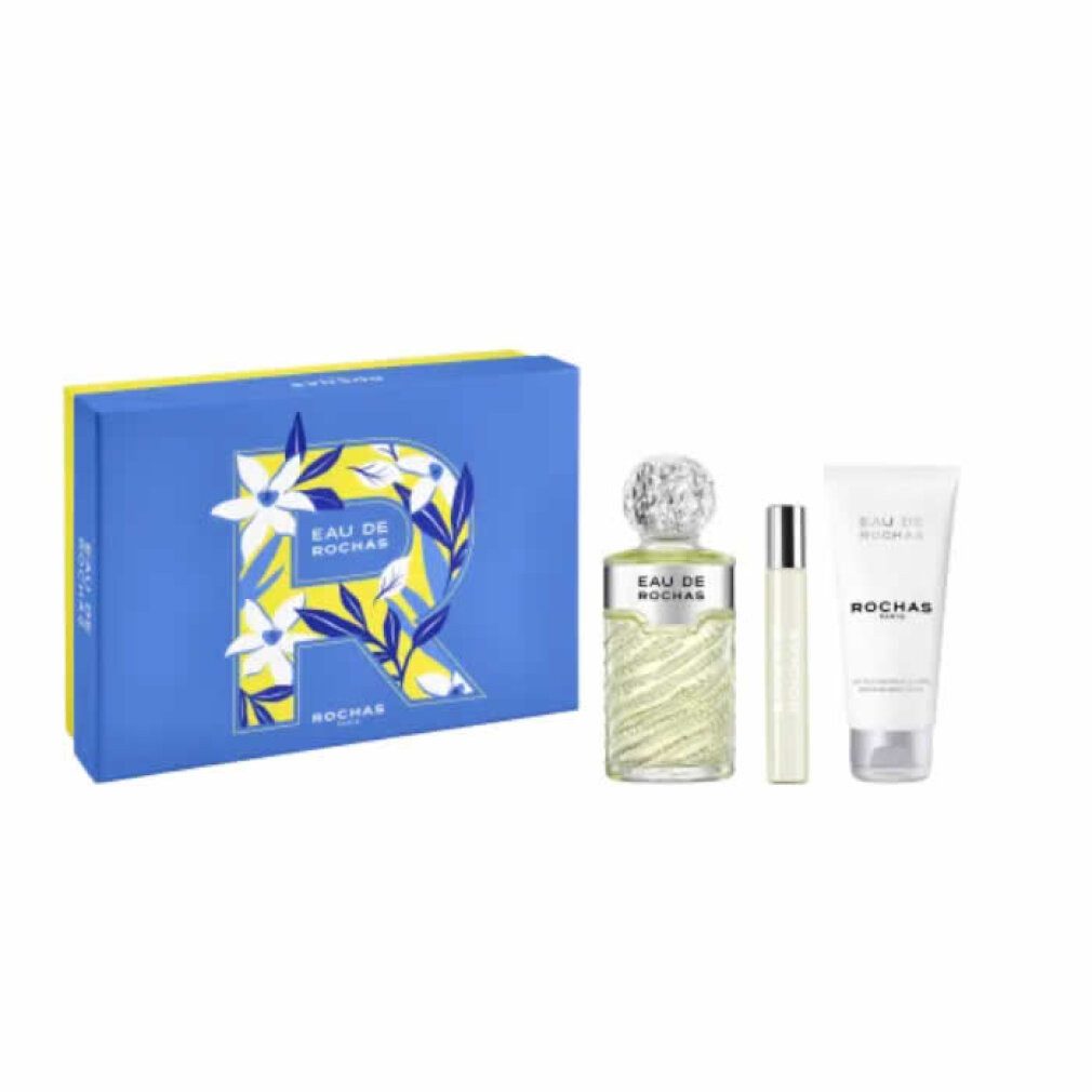 Rochas Duft-Set Eau De Eau De Toilette Spray 100ml Set 3 Artikel