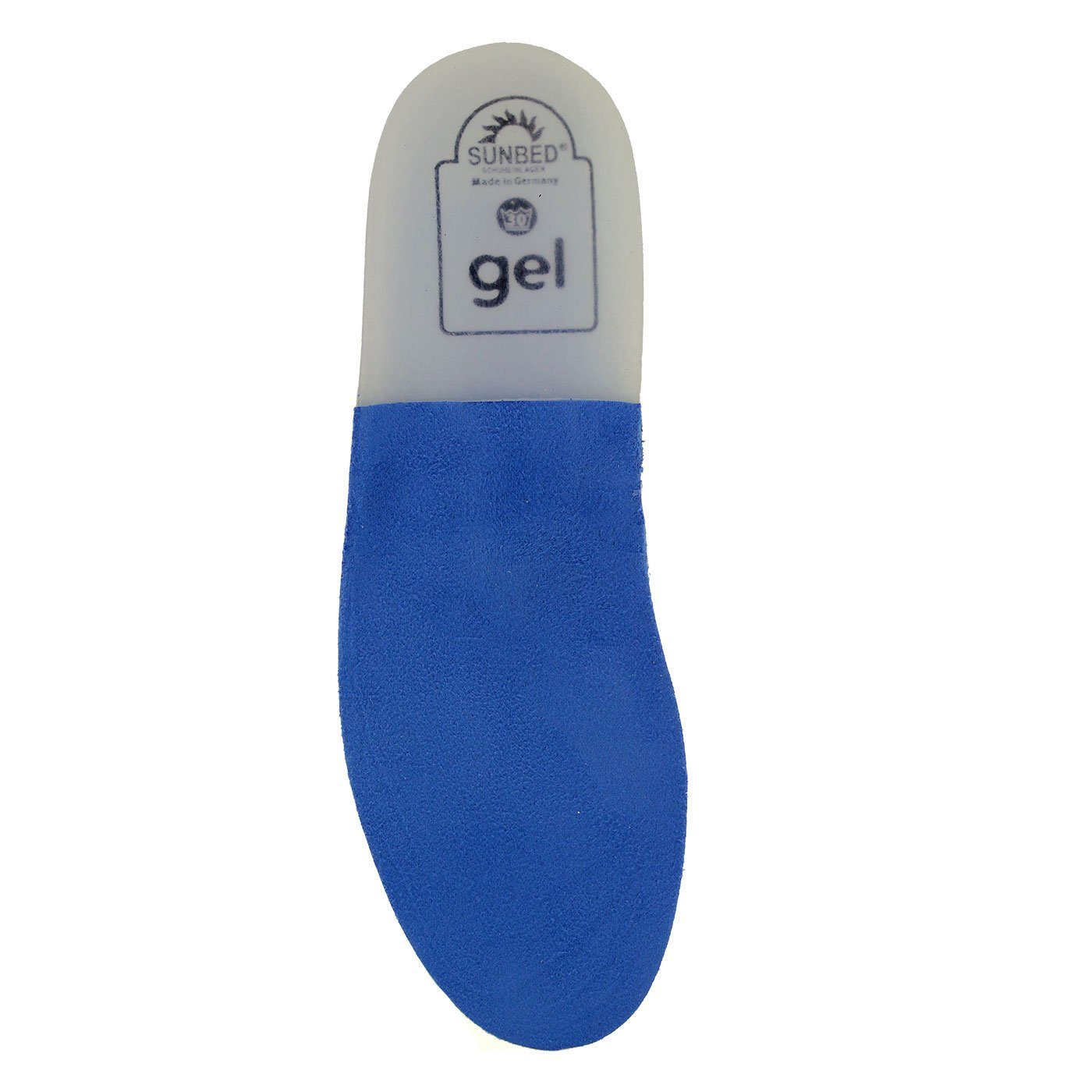 Sunbed Einlegesohlen SUNBED® Gel Einlegesohle - Größe 31 - 50 Geleinlage waschbar