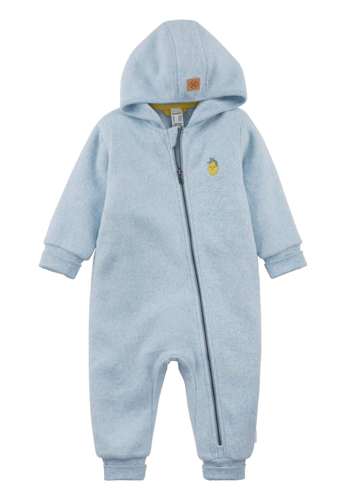 Hessnatur Fleeceoverall aus reiner Bio-Baumwolle (1-tlg)