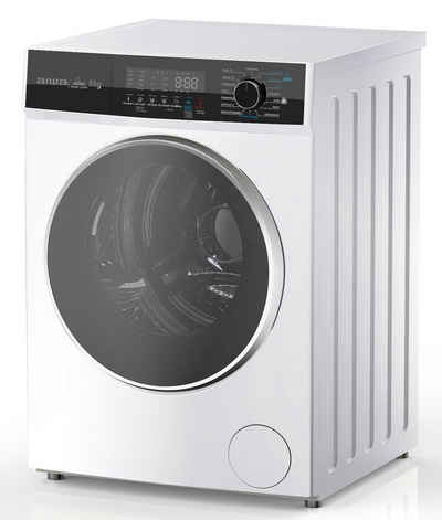 Aiwa Waschmaschine AWG80-1228DP, 8 kg, 1200 U/min, 15 min Superwaschprogramm, 30 min Schnellwaschprogramm, Air Wash, 3D Steam Wash, Antibakteriell, Nachtprogramm