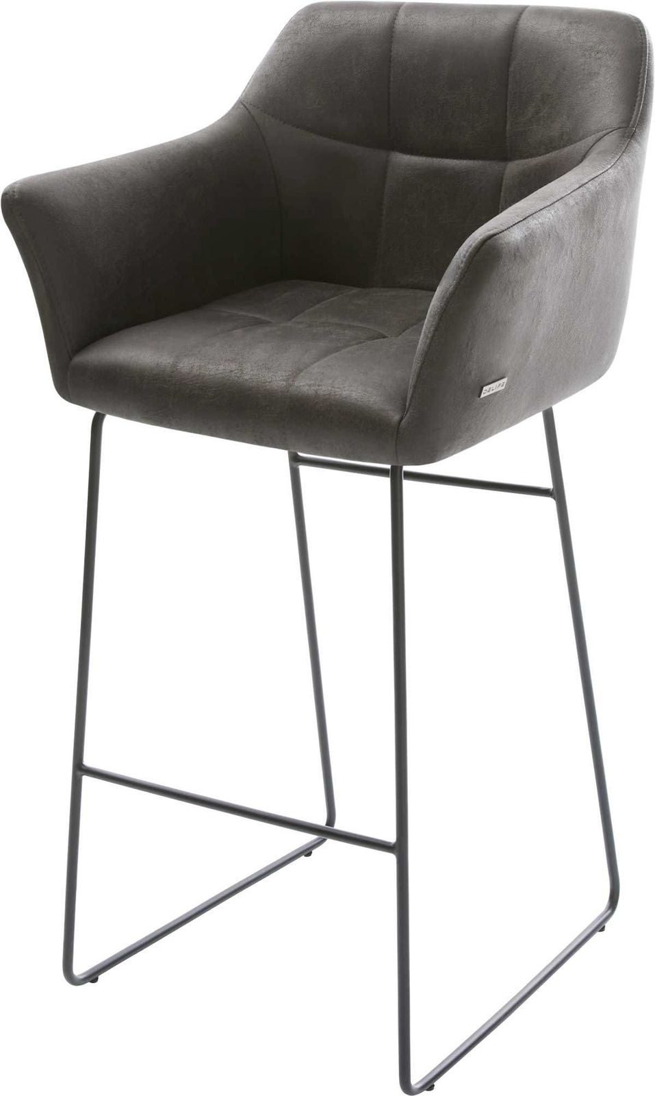DELIFE Barhocker Yulo-Flex, Kufengestell Metall Vintage günstig online kaufen