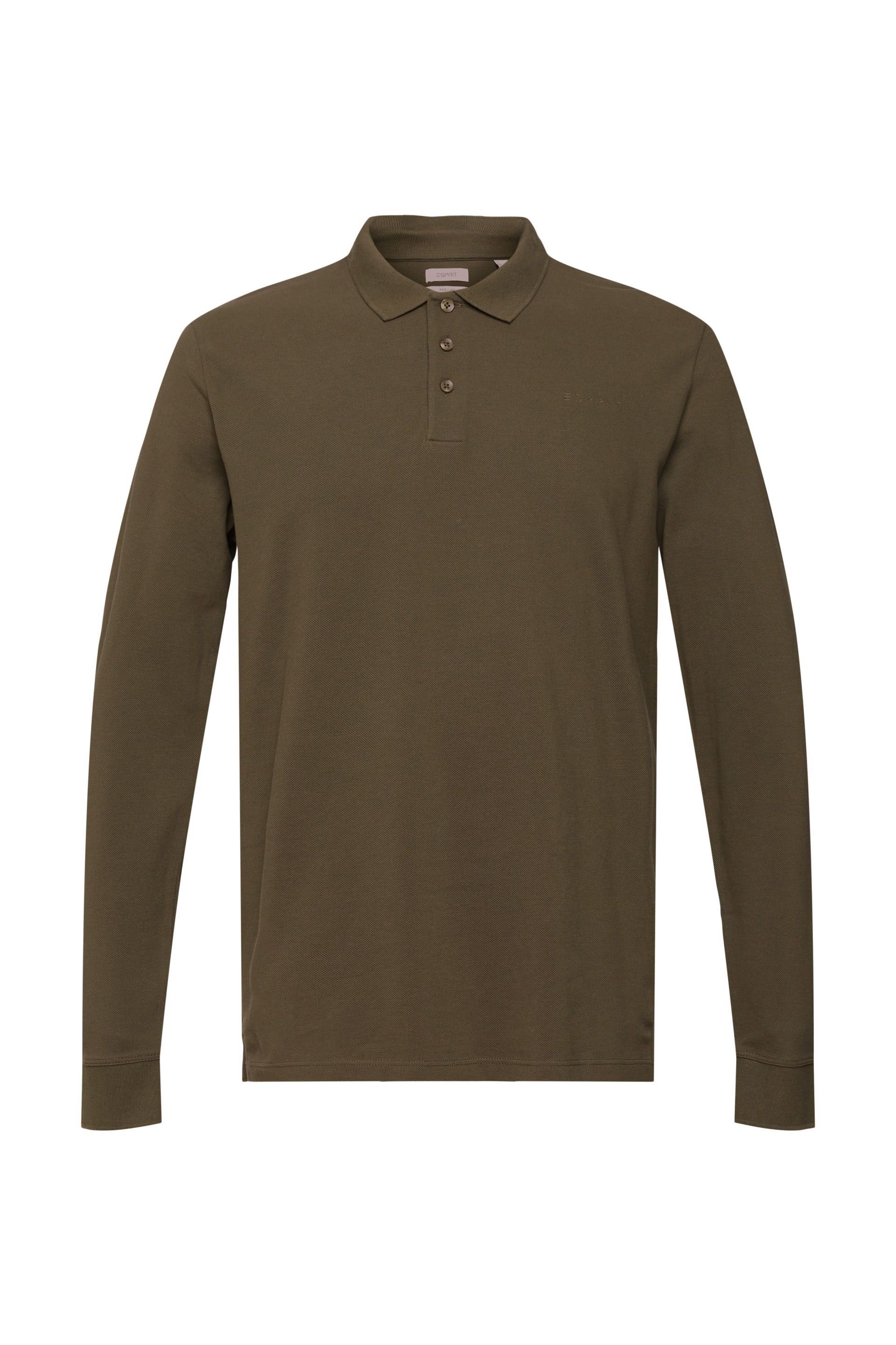 Esprit Poloshirt dark khaki