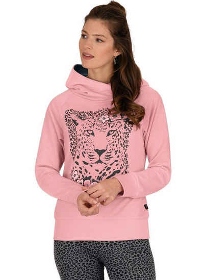 Trigema Kapuzensweatshirt mit Animal Print