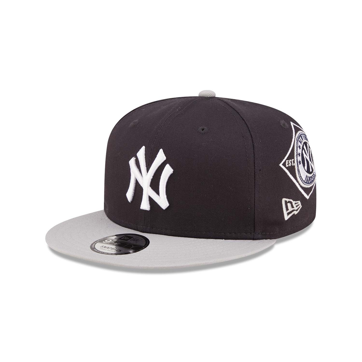 New Era Baseball Cap 9FIFTY All Patches New York Yankees Over