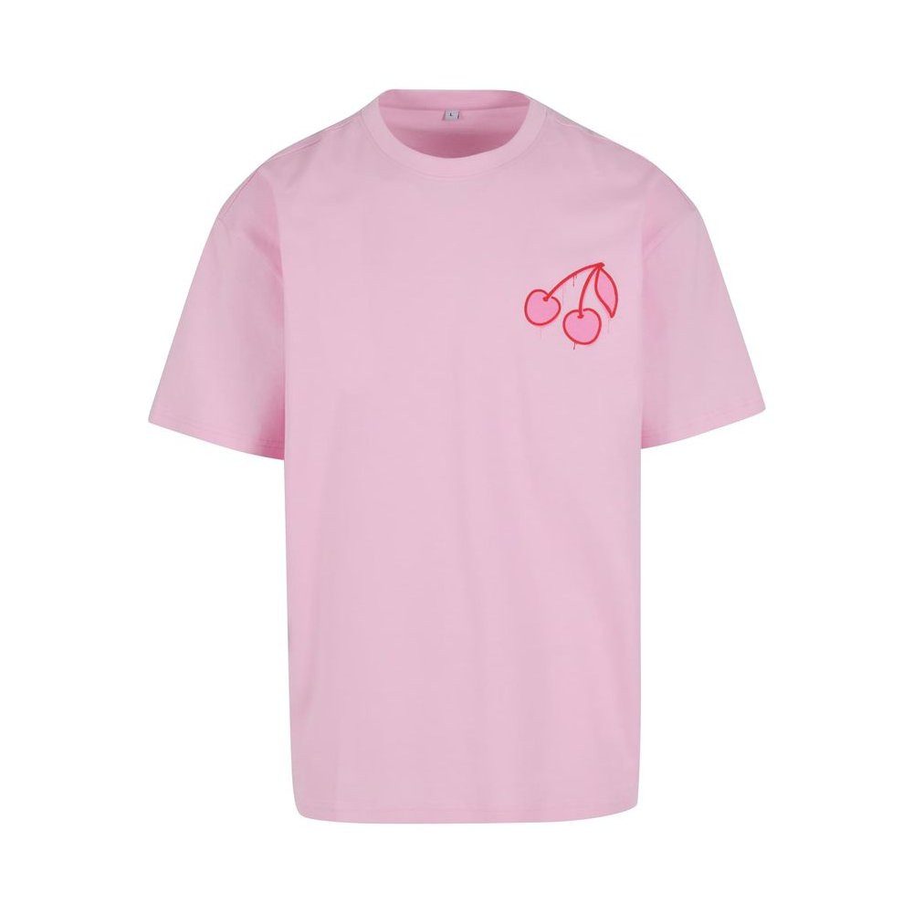 Mister Tee T-Shirt Pink Cherries Oversize Tee