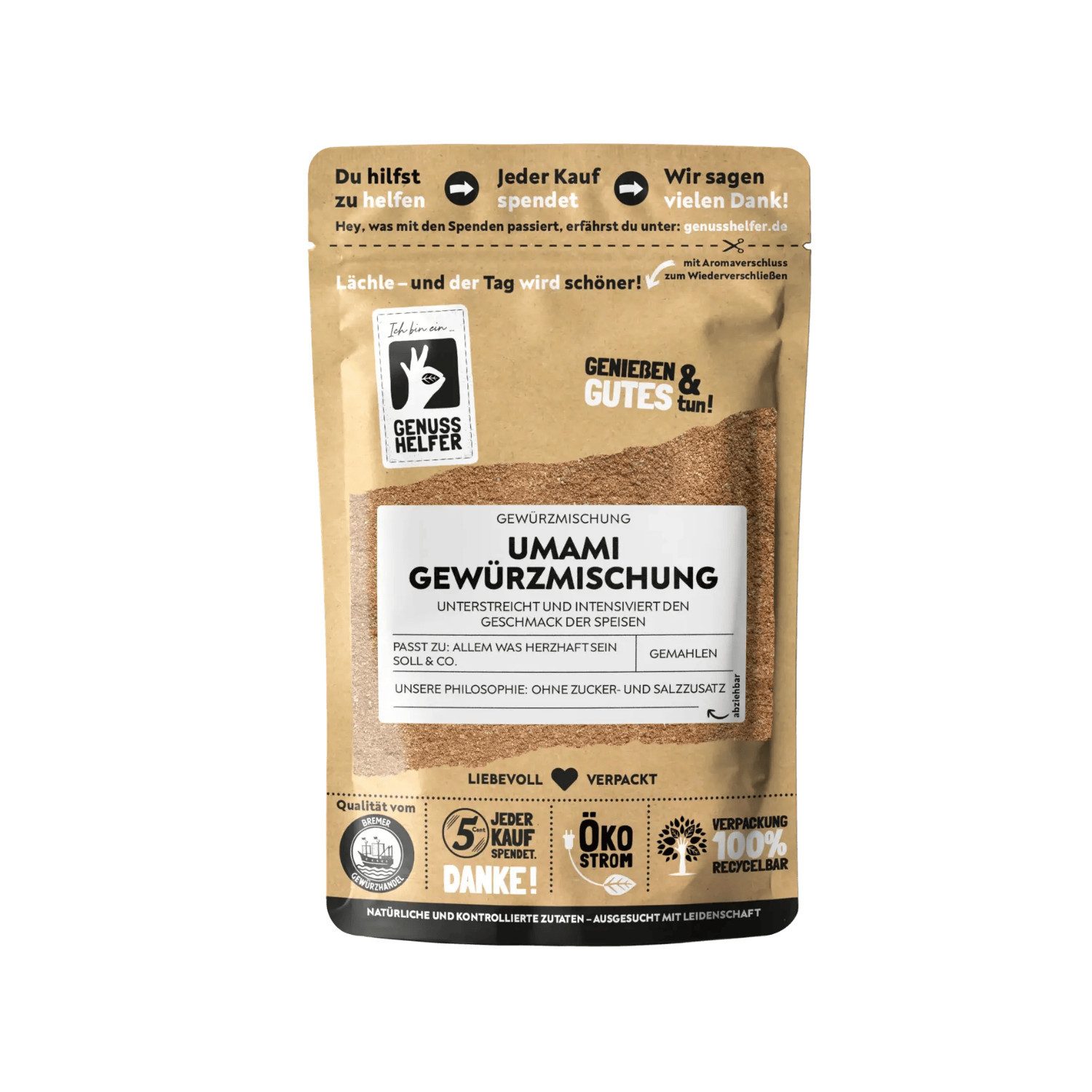 Bremer Gewürzhandel Gewürz Umami Gewürzmischung, 100 g