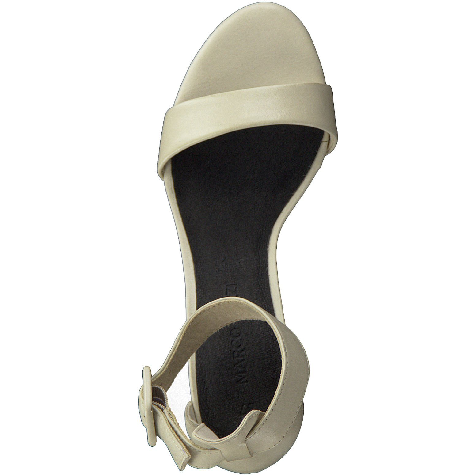 MARCO TOZZI Sandalette Leder Sandalette Echtes Cream