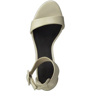MARCO TOZZI Sandalette Cream Sandalette Echtes Leder