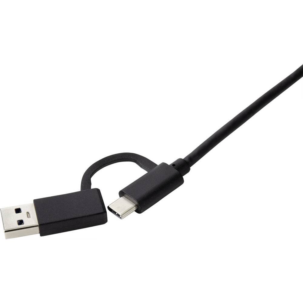 Renkforce USB-C®ᵀᴹ/A 3 auf Doppel HDMI (4K/Full HD) Adapter (Externe RF-4718832 USB-Adapter