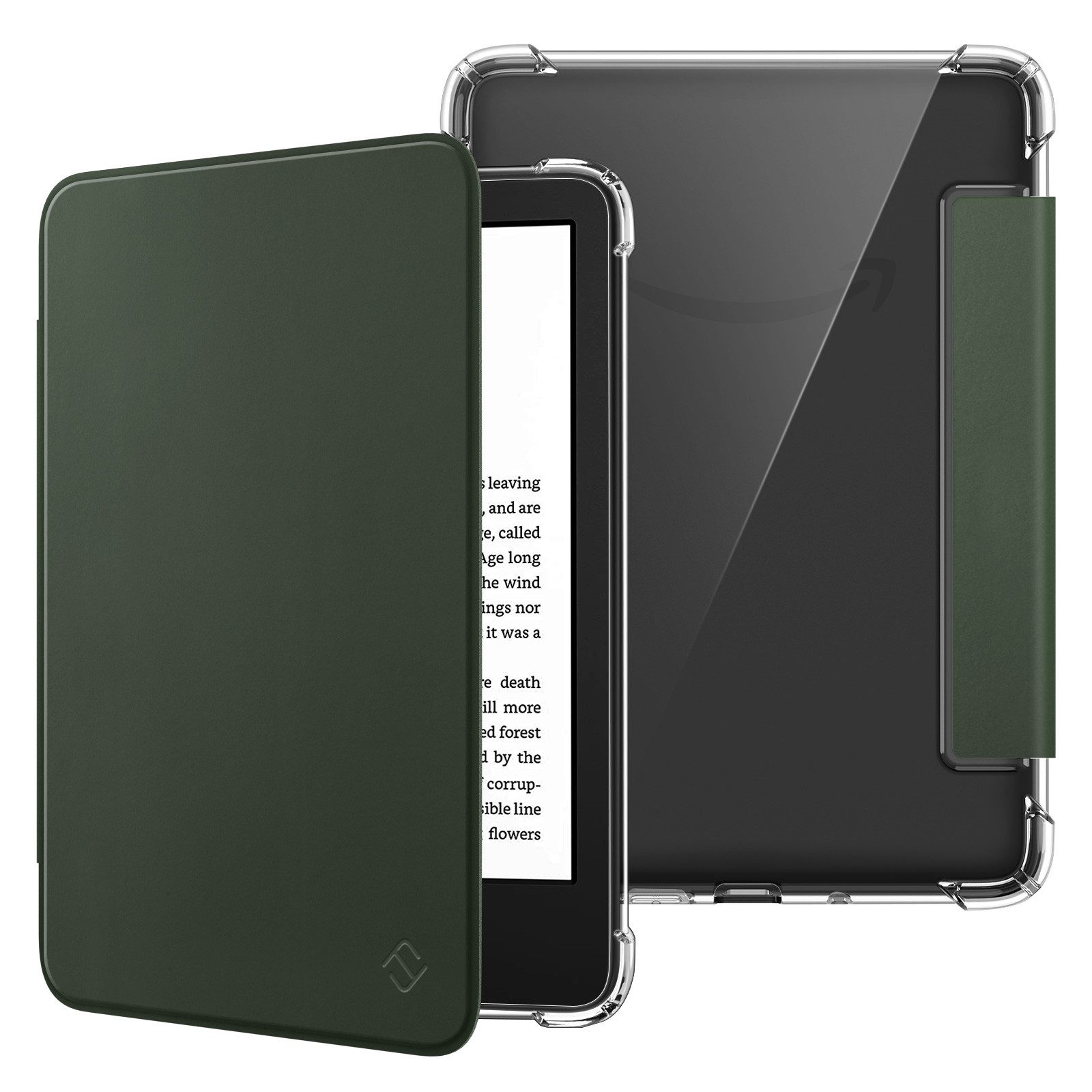 Fintie E-Reader-Hülle für 6" Kindle (11. Generation)–2024/2022, Clear Weich TPU Schutzhülle, mit Auto Sleep/Wake für 6 Zoll Kindle Basic 2024