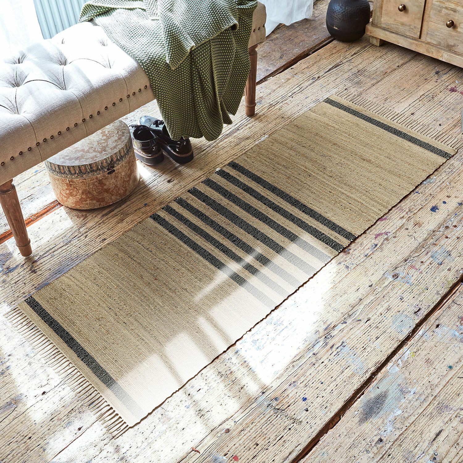 Mirabeau Teppich Läufer Orgeval beige, Höhe: günstig online kaufen