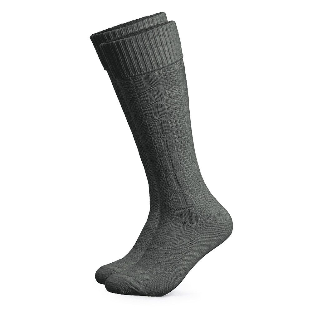 Trachtensocken Herren Lange Trachtensocken 1er Pack (Modell: Silberdistel)