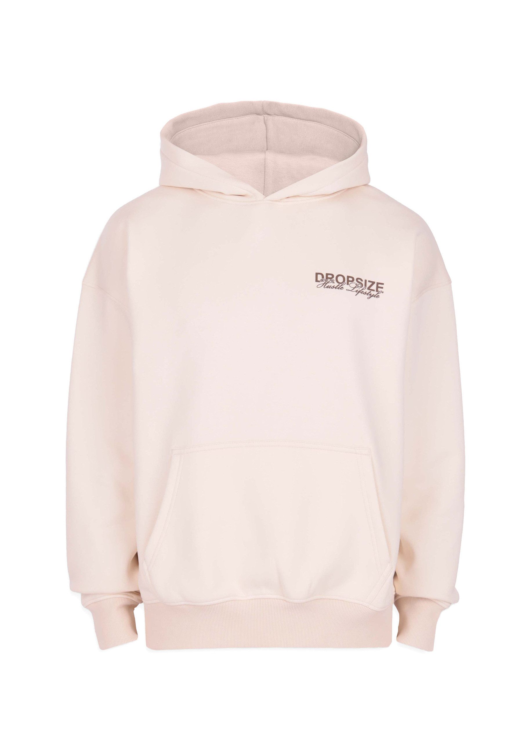 Kapuzensweatshirt Dropsize HEAVY OVERSIZE HUSTLE LIFESTYLE HOODIE