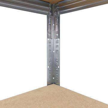 shelfplaza Schwerlastregal PROFI, 230x60x30cm verzinkt, 4 Böden, Werkstattregal oder Lagerregal
