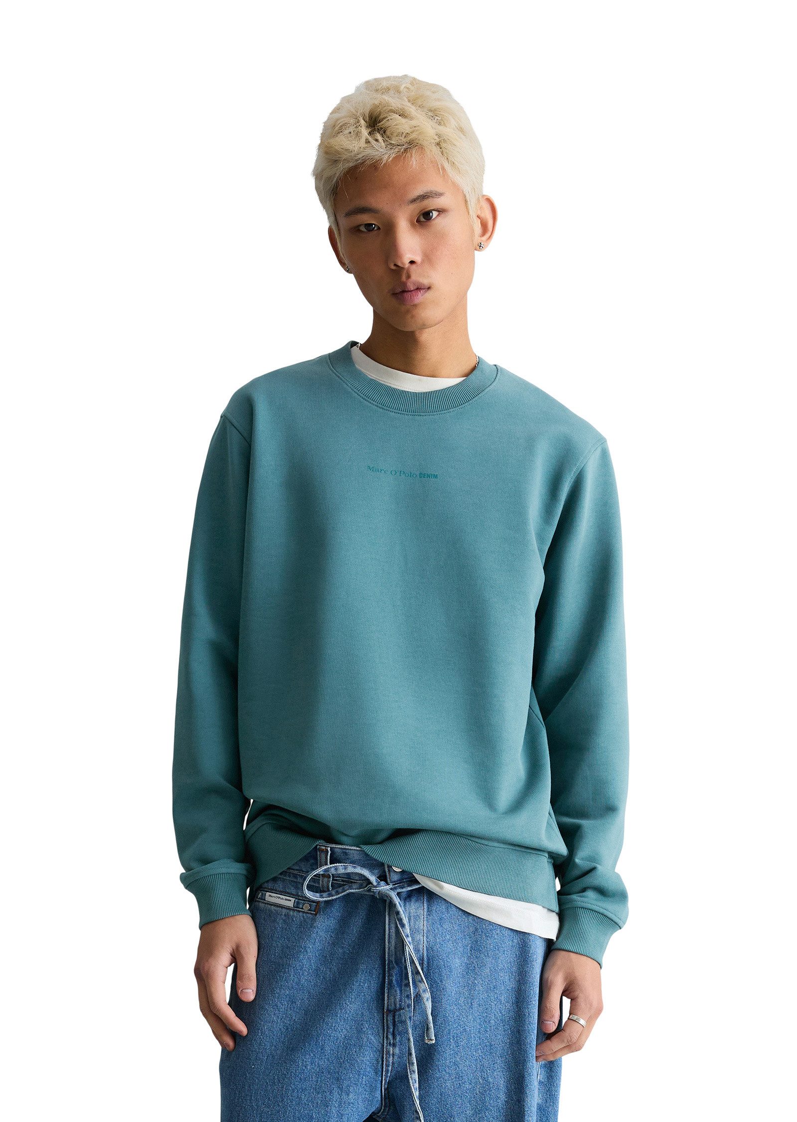 Sweatshirt aus weichem Bio-Baumwoll-Sweat