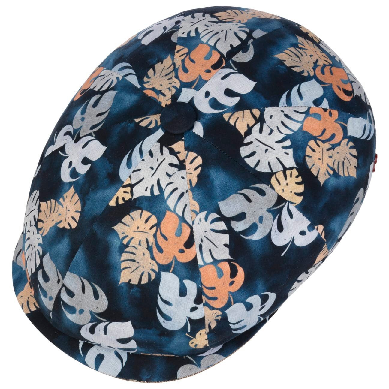 Alfonso D´Este Flat Cap (1-St) Schirmmütze mit Schirm, Made in Italy