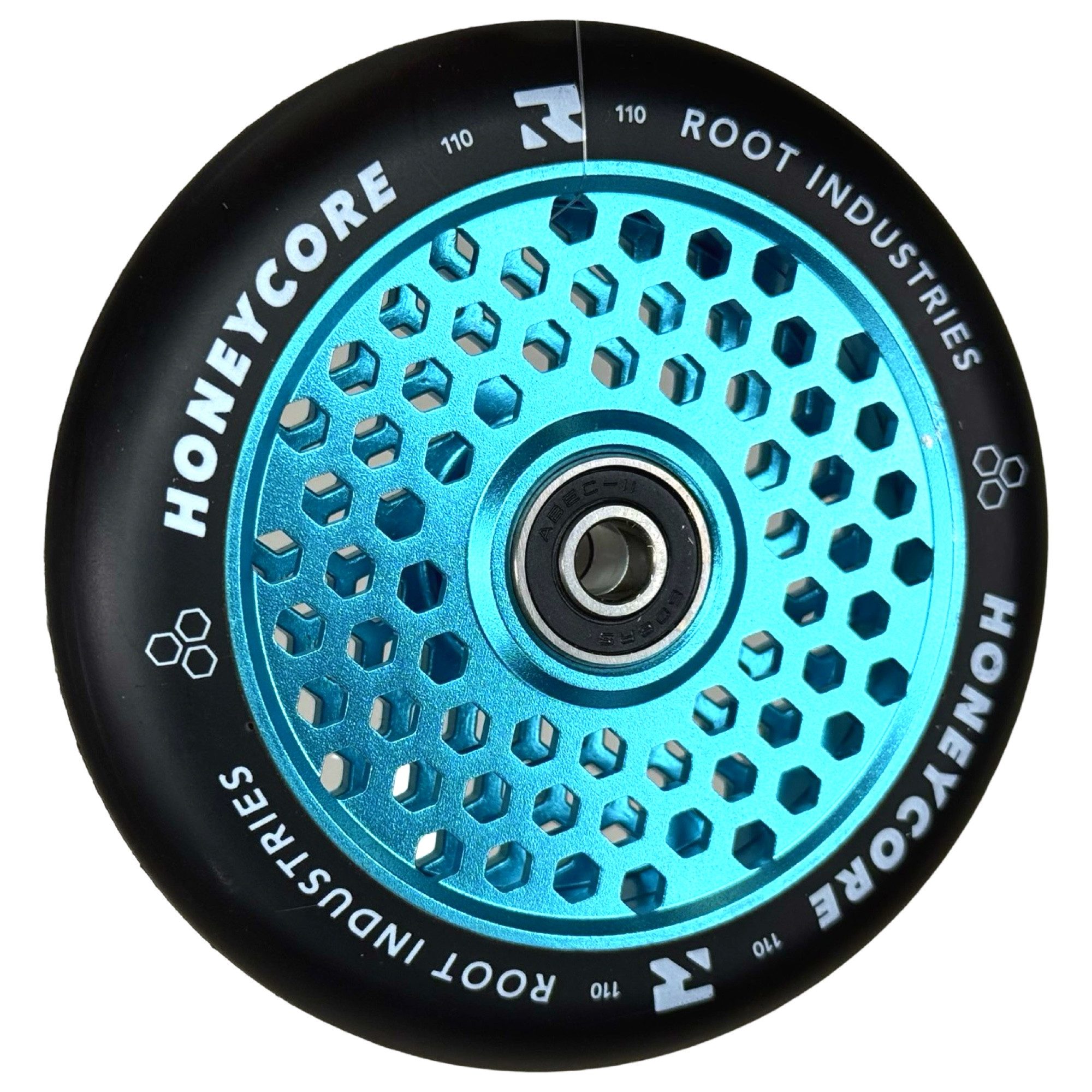 Root Industries Stuntscooter Root Industries Honeycore Stunt-Scooter Rolle 110mm SkyBlau/PU Schwarz