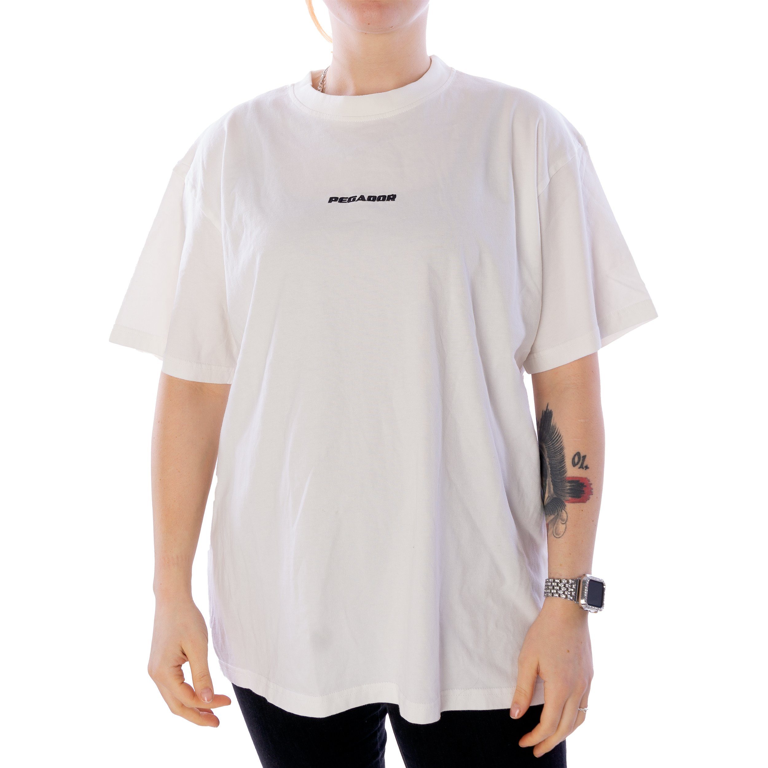 Pegador T-Shirt Pegador Beverly Logo Oversized T-Shirt Damen (1-tlg)