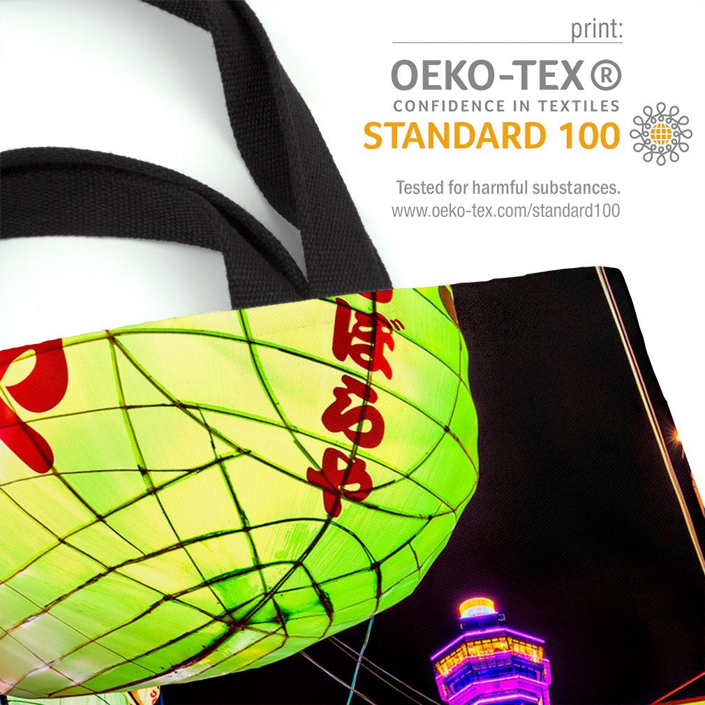 VOID Henkeltasche (1-tlg), Osaka Laternen tourism Reise Asien Stadtbild Tokyo Japan Stadt urlaub