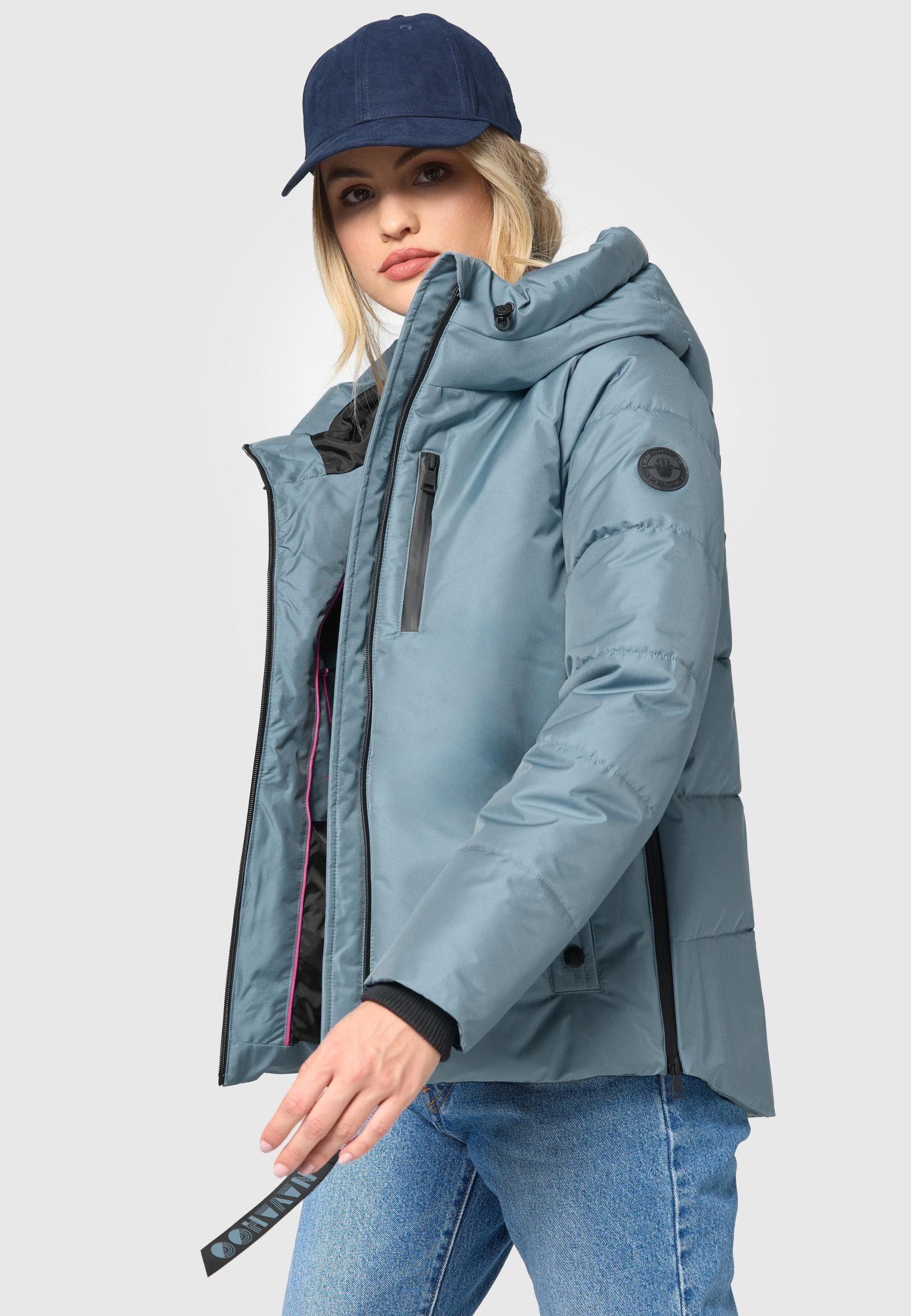 Navahoo Steppjacke Krümelein stylische Damen Winterjacke mit dezenter Steppung