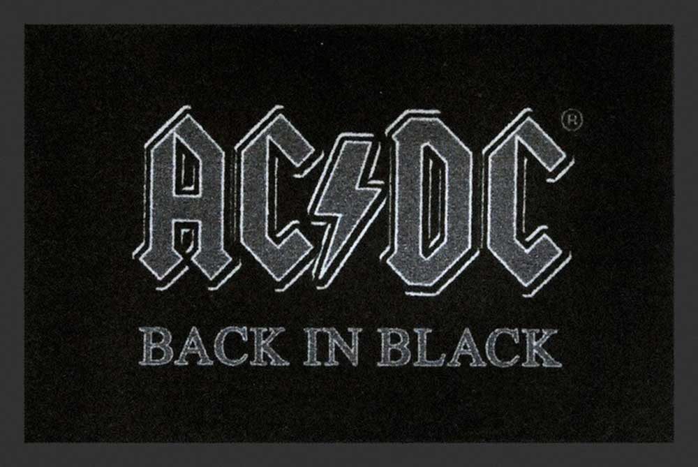 Fußmatte Fußmatte - AC/DC Back In Black