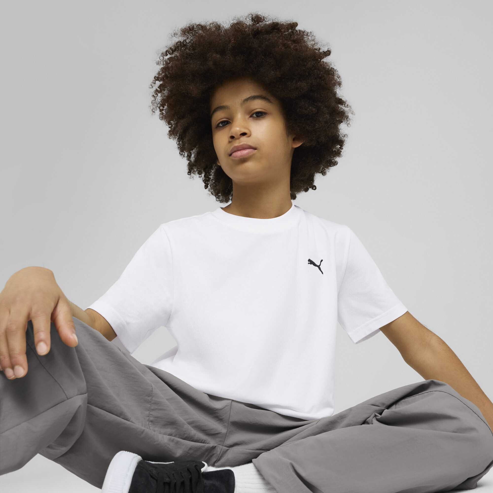 PUMA T-Shirt WARDROBE ESS T-Shirt Jungen
