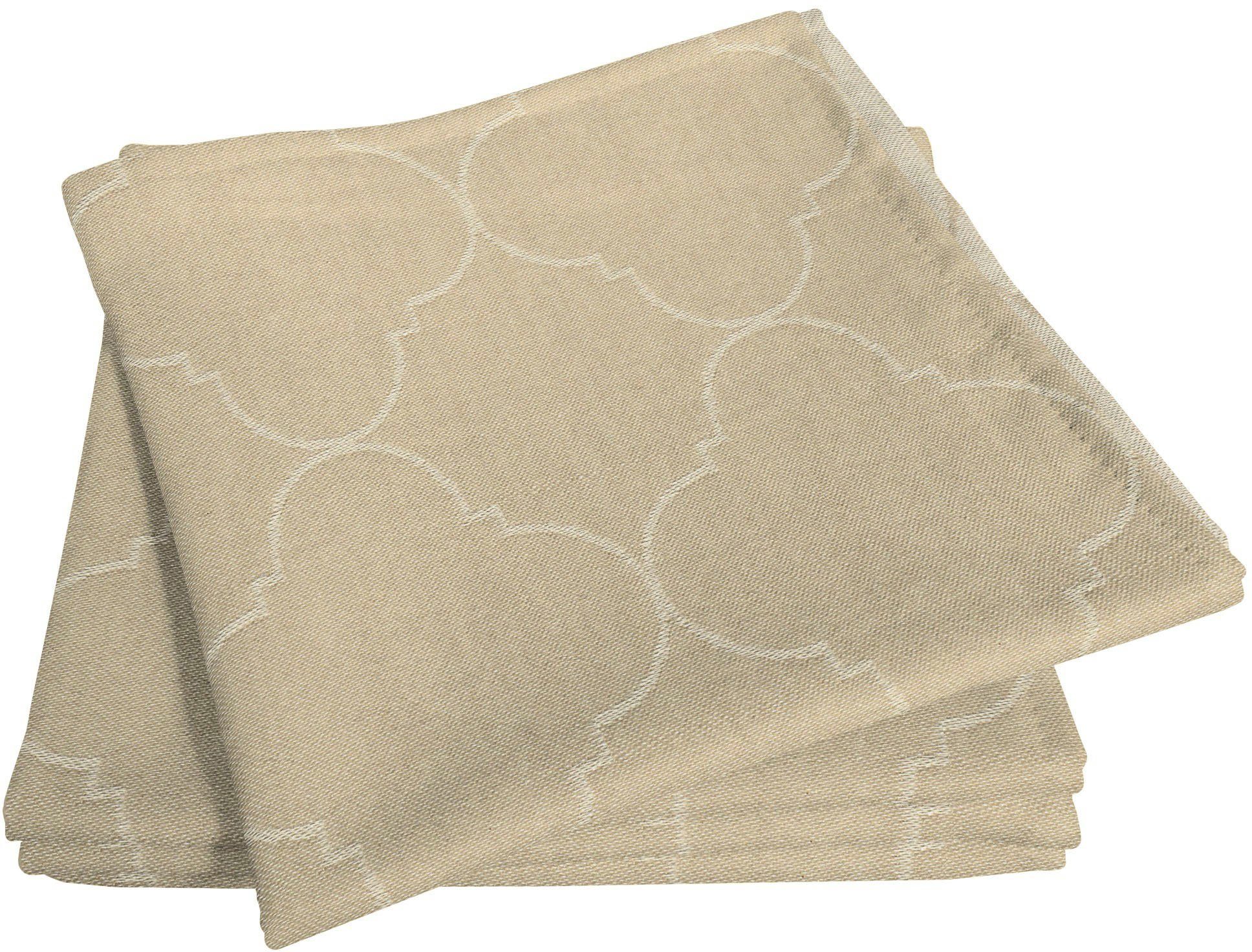 Adam Stoffserviette Indian Cortezada Light, (4 St)