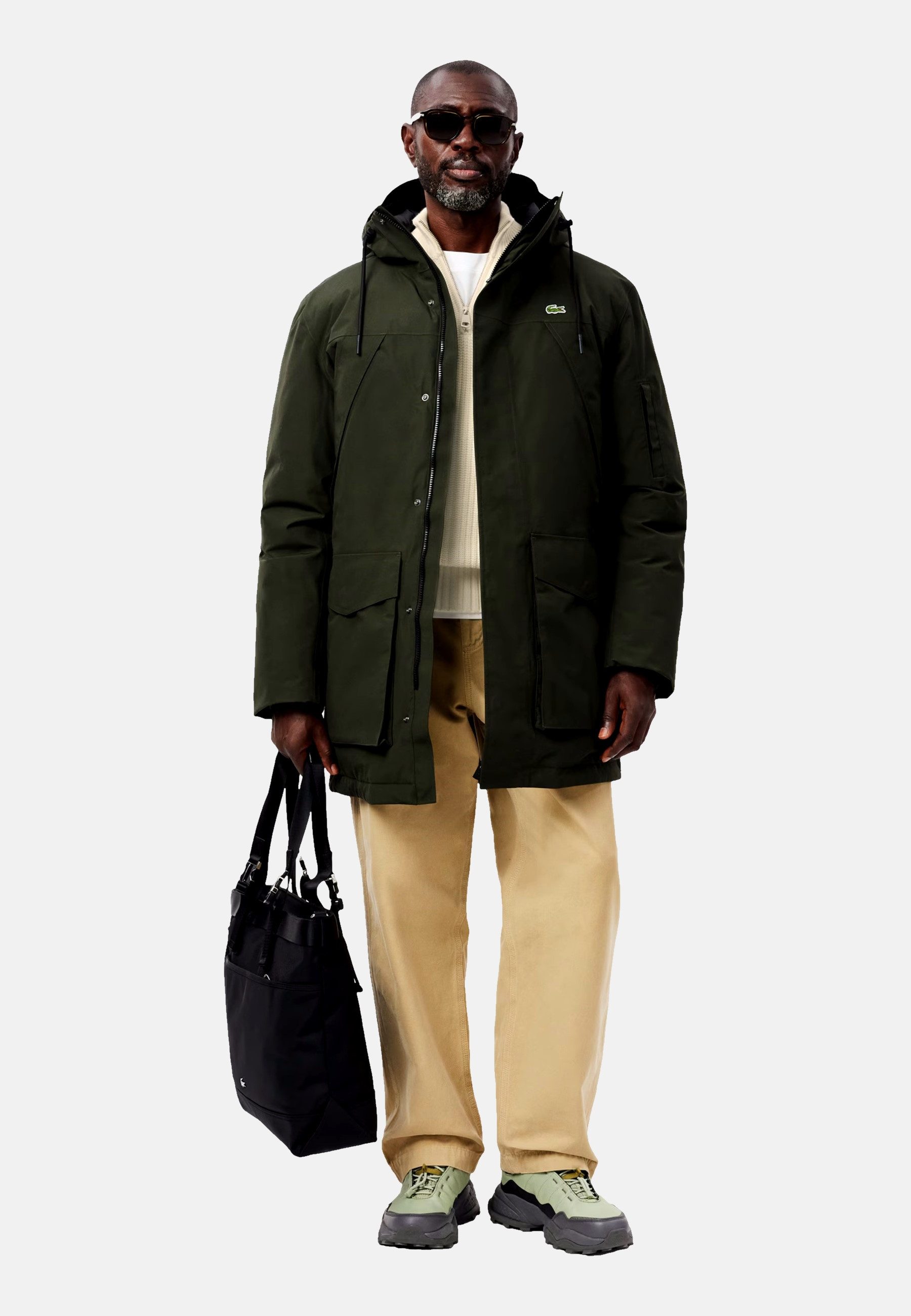 Lacoste Troyer Pullover Strickpullover Troyer (1-tlg) günstig online kaufen