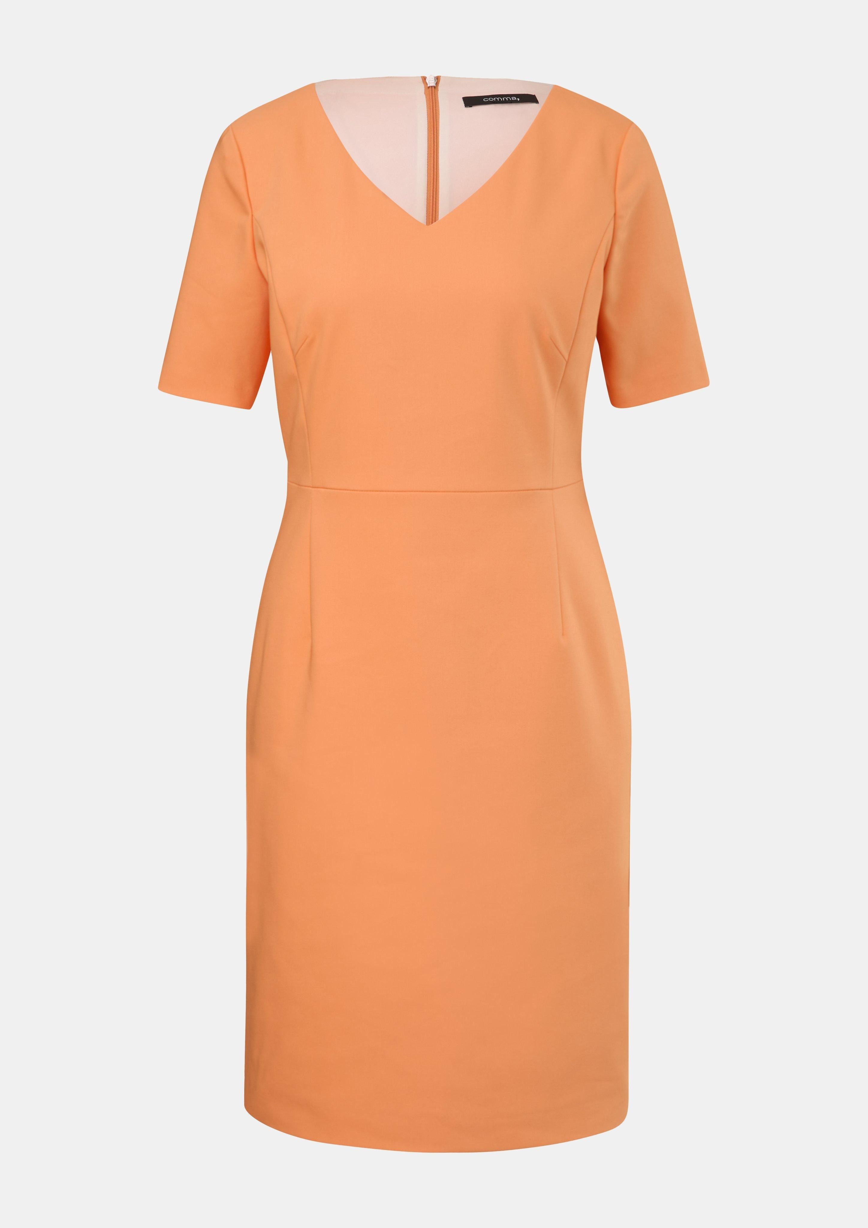 COMMA Minikleid Etuikleid aus Baumwollmix mehr