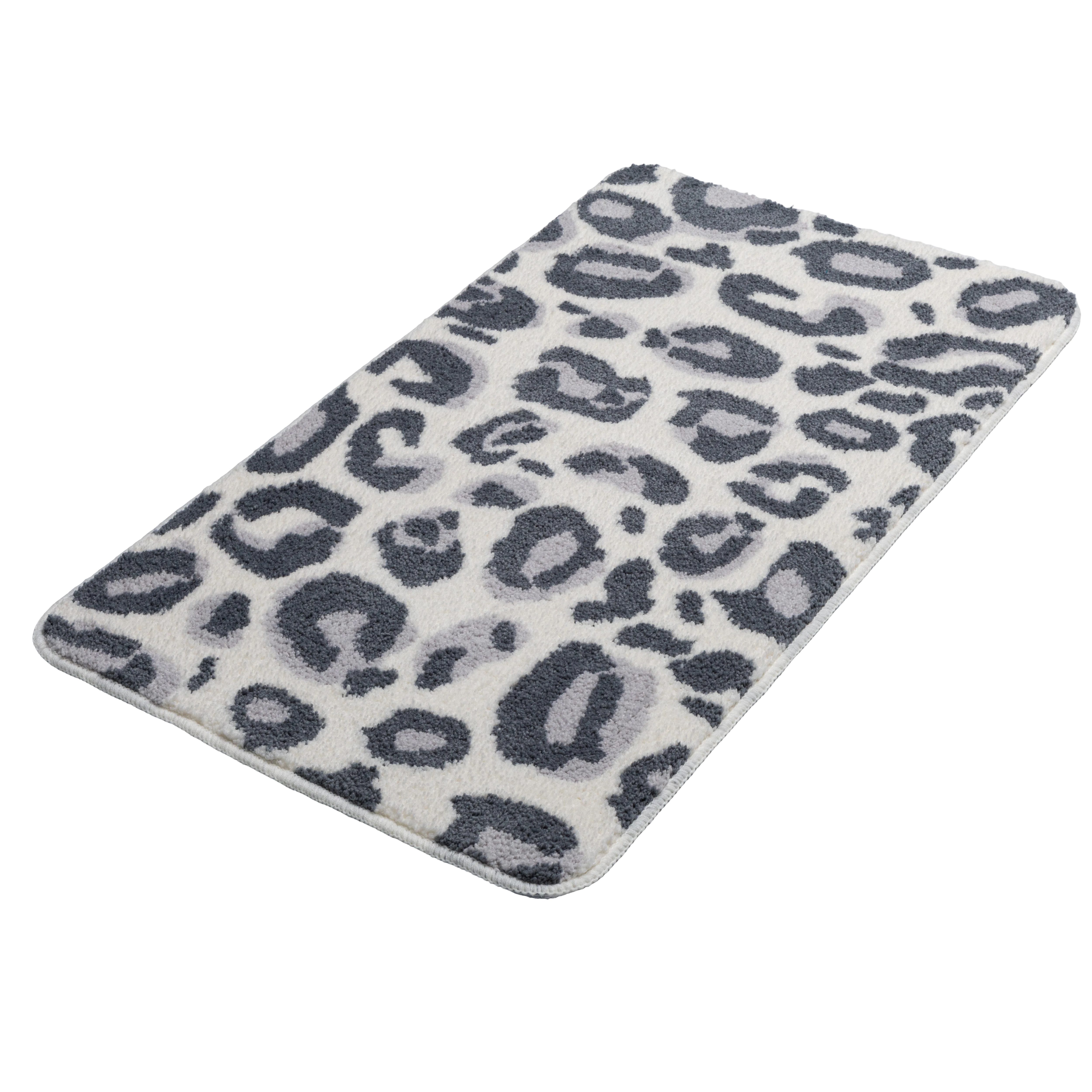 OTTO home Badematte Regona Leo, Badvorleger, Badezimmer Teppich, Duschvorleger, Höhe 10 mm, rutschhemmend beschichtet, schnell trocknend, fußbodenheizungsgeeign – Bild 2 von 5