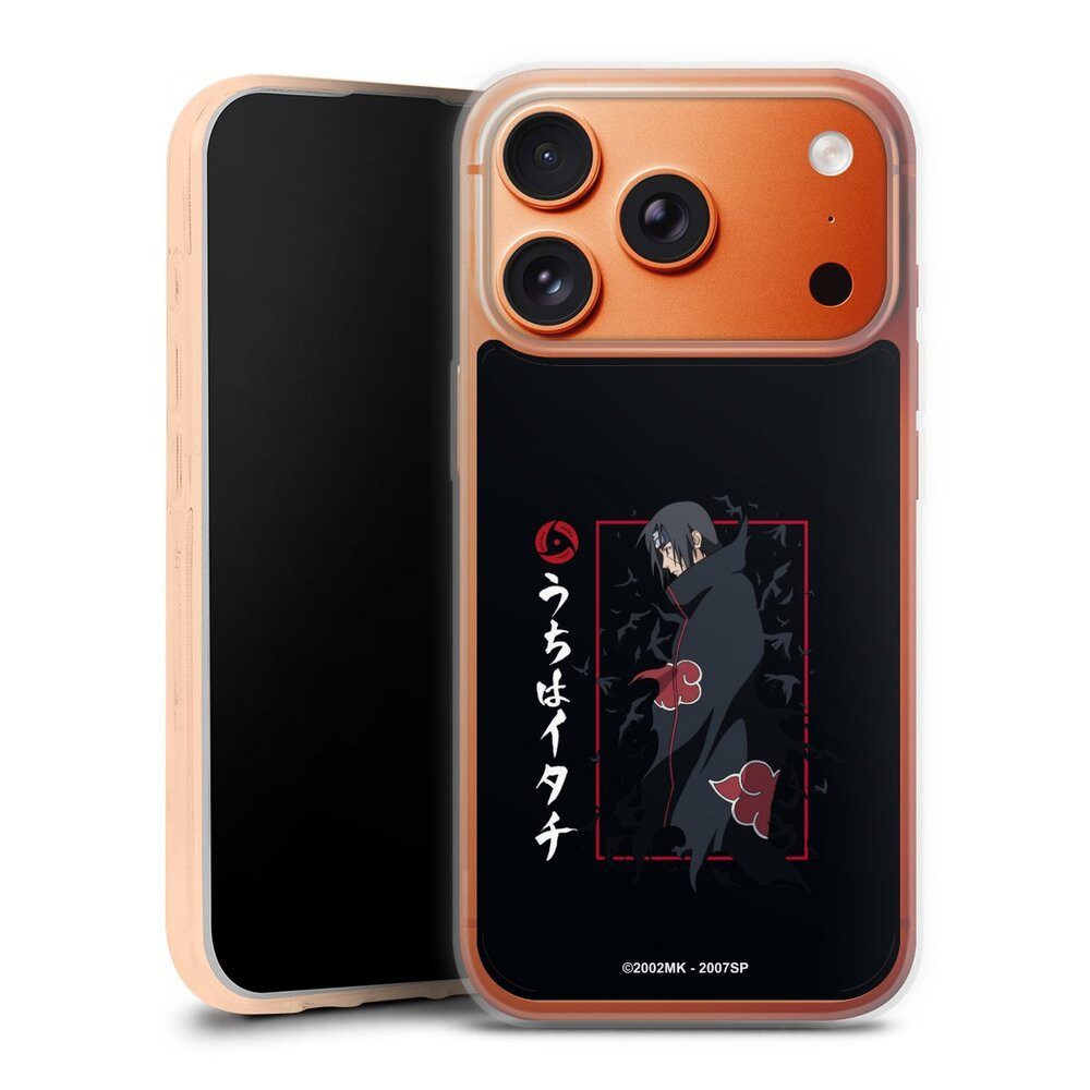 DeinDesign Handyhülle Itachi Uchiha Offizielles Lizenzprodukt Naruto Shippuden, Apple iPhone 17 Pro Max Silikon Hülle Bumper Case Handy Schutzhülle