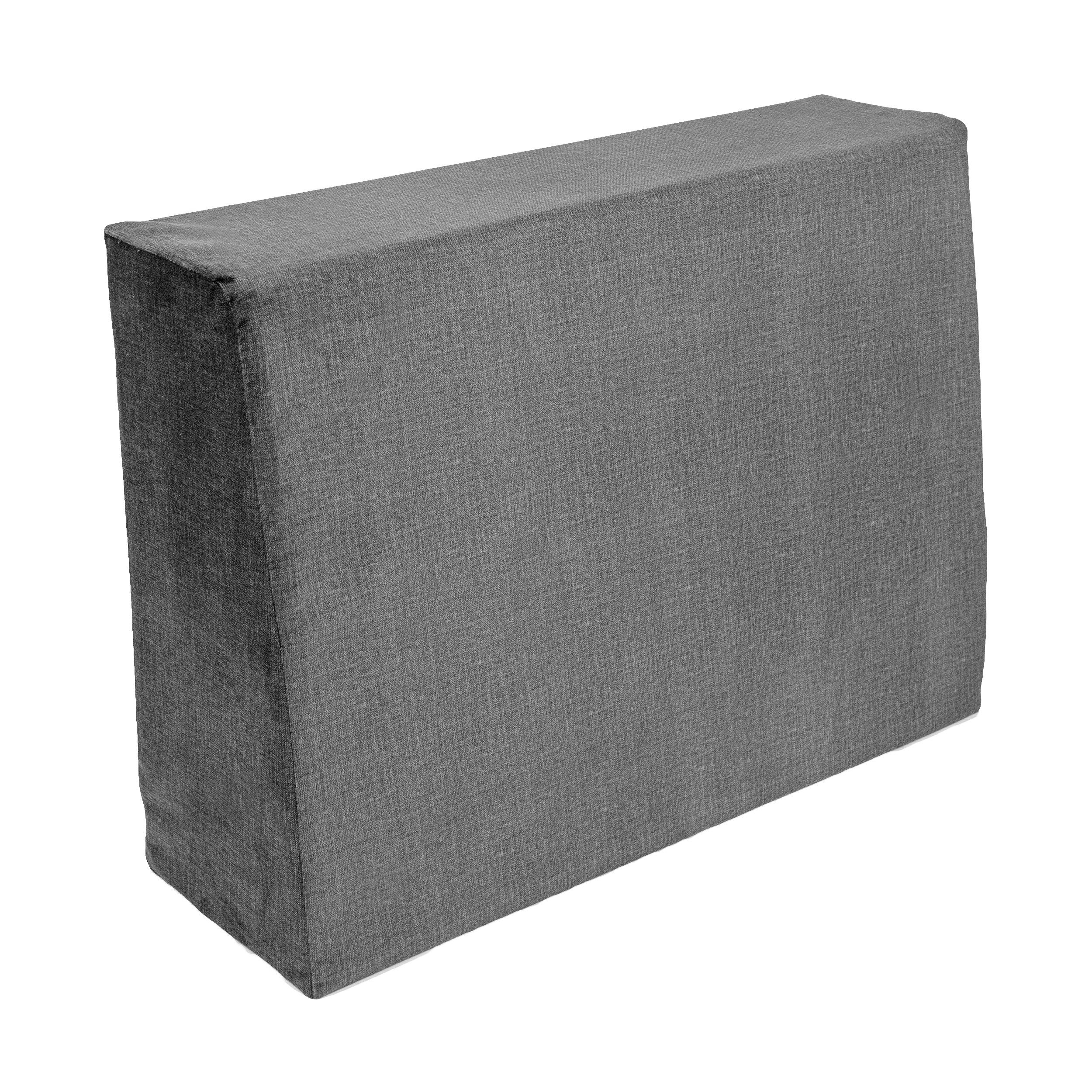 TexDeko Palettenkissen Seitenkissen oder Rückenkissen BeSmart mit abperleffekt, Farbe: nach Wahl (Rückenkissen 120cm/Seitenkissen 60cm)