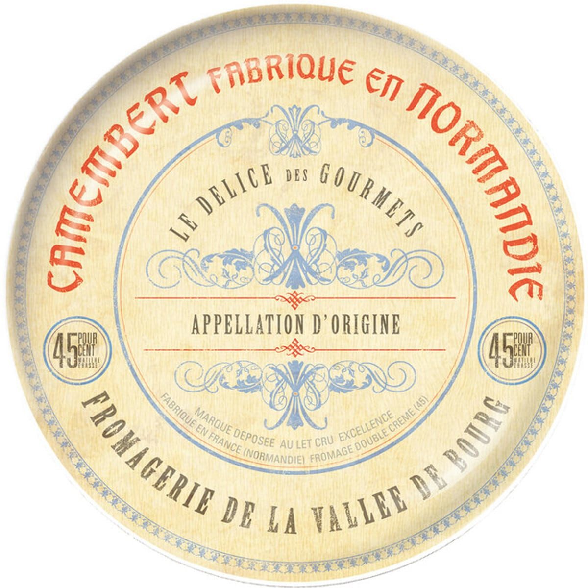 Creative Tops Teller Set Of 4 Gourmet Cheese Porcelain Side Plates In Hat Box (Seitenpla